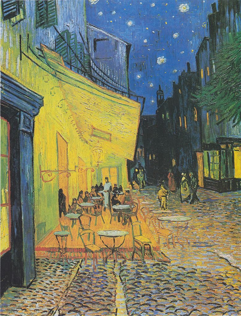 Van Gogh Painting of a Cafe in Arles