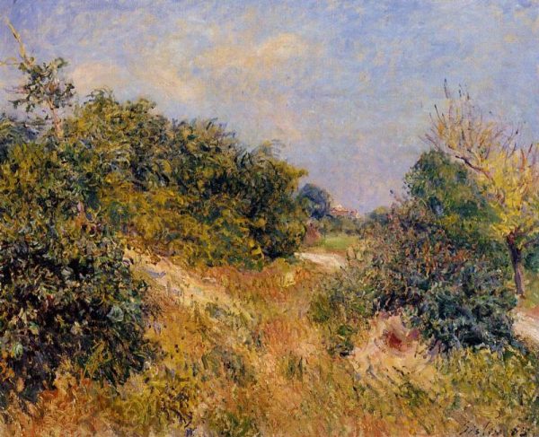Alfred Sisley Painting- Fontainebleau Forest