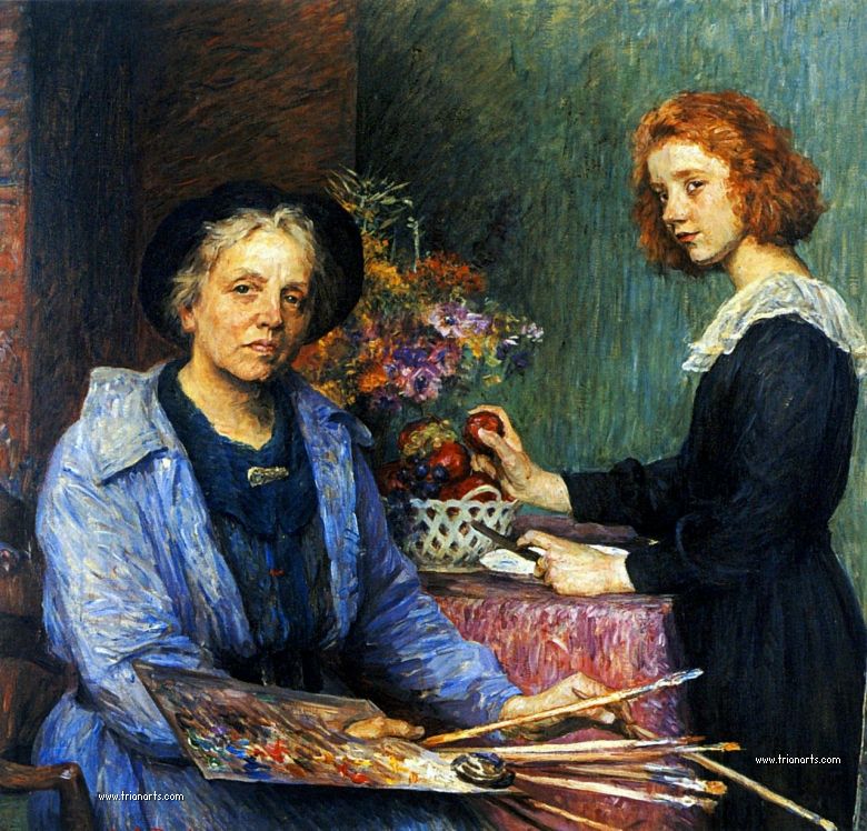 Louise Catherine Breslau painting [Public Domain]