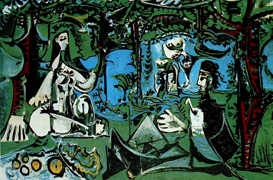 Le Déjeuner sur L’Herbe - Pablo Picasso Painting
