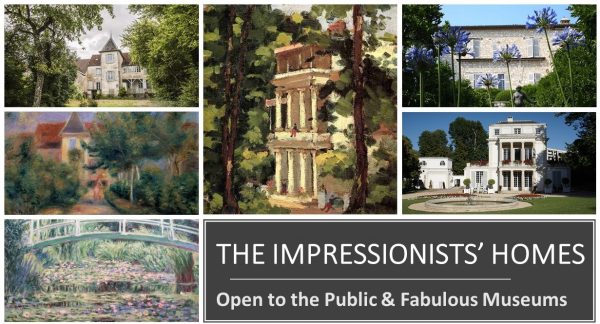 The famous Impressionists' Homes