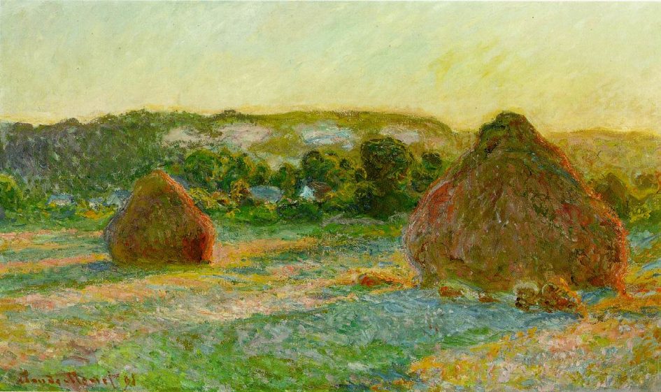 Claude Monet Prints of Haystacks Series
