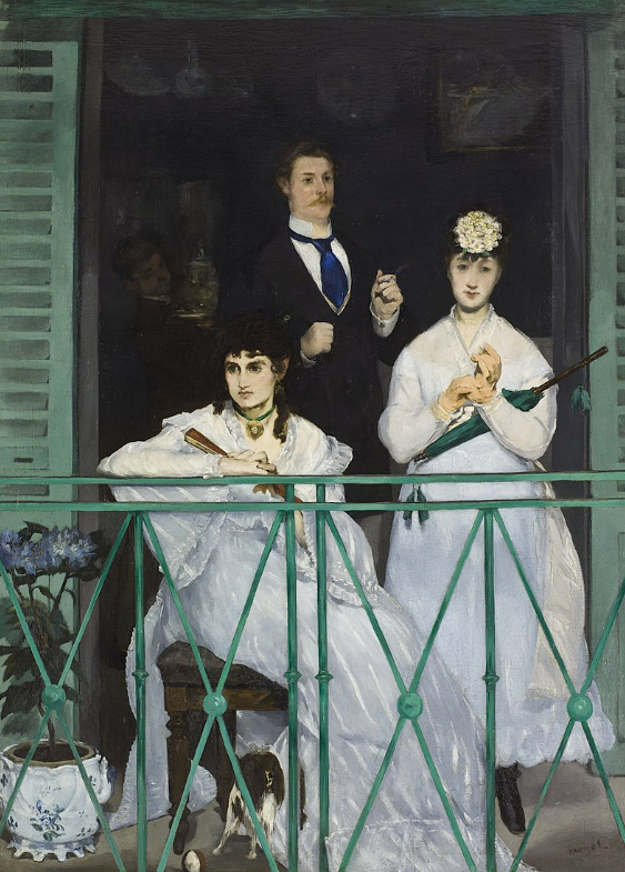 Edouard Manet - The Balcony (1868-1869)