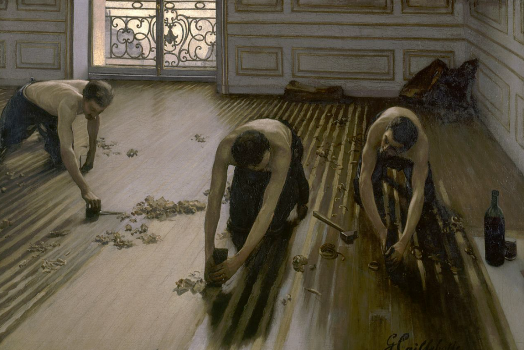 The Floor Scrapers, 1875 by Gustave Caillebotte