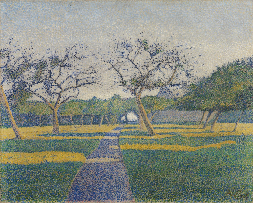 Alfred William Finch pointillism painting