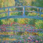 Giverny, Normandy Claude Monet famous paintings - his garden in Giverny