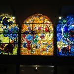 Windows in Jerusalem Chagall Windows in the Abbell synagogue, Jerusalem